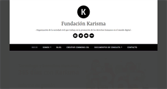 Desktop Screenshot of karisma.org.co